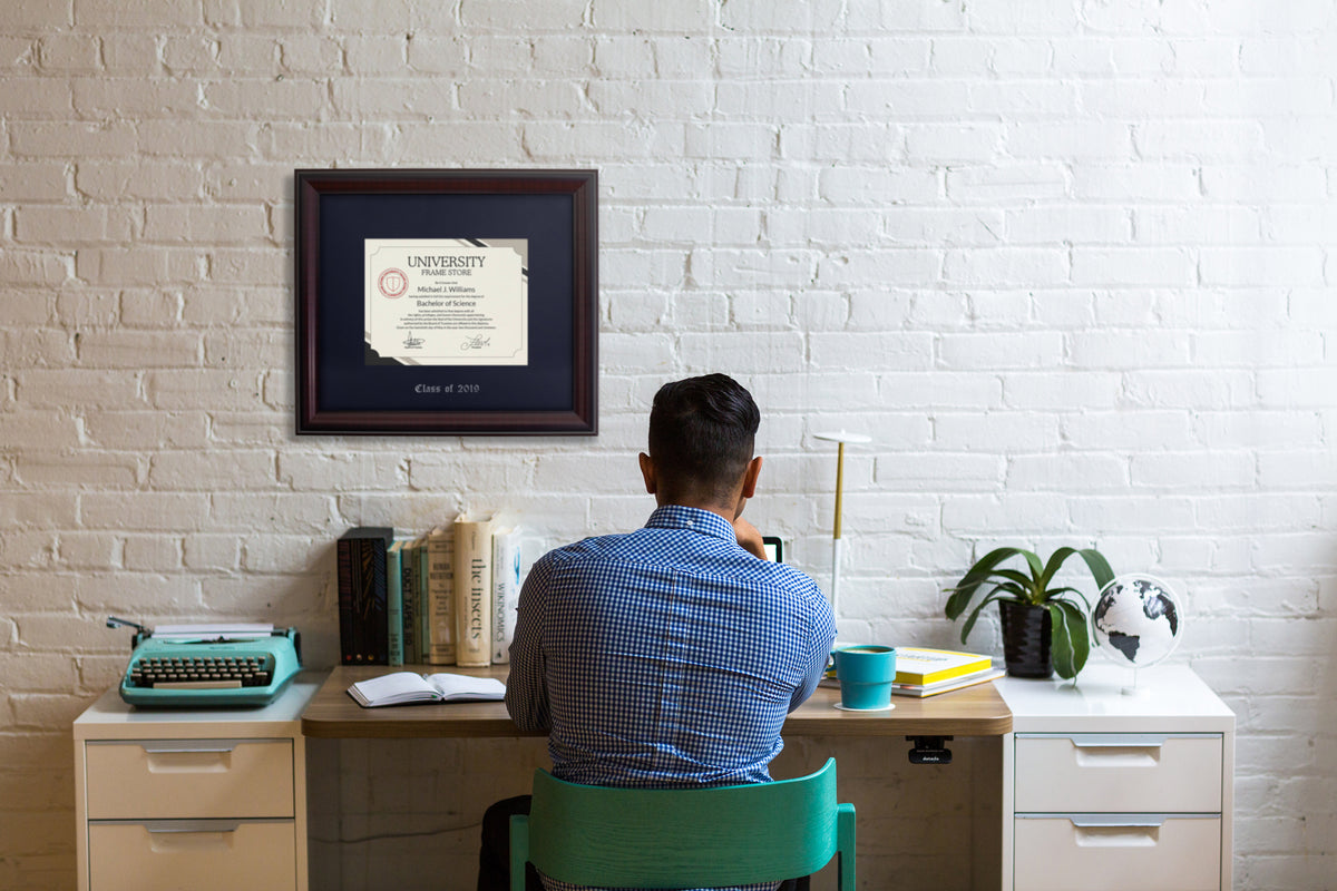 Custom Diploma Frames - Free Shipping | University Frame Store